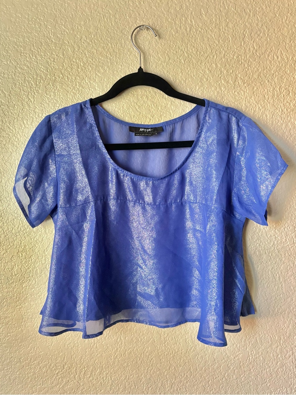 Sheer Shimmer Top